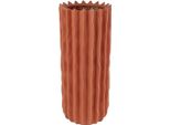 Vaso Zoe S Terra Earthw 13X13X28Cm