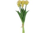 Fiori Artificiali Countryfield Bouquet Di Tulipani Giallo 47Cm Decorazione