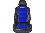 Sparco Cuscino Del Sedile Cuscinetto Del Sedile Protezione Del Sedile Universale Auto Protettore Nero Blu