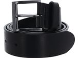 Strellson Cintura Leather Belt 4,0 W95 Black Nero