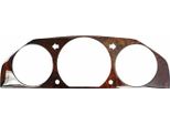 Cornice Tachimetro Copri Tachimetro Per Mercedes Classe E W124 1984-1997 In Legno Di Radica