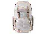 Laptoprucksack NITRO Weekender, Gr. B/H/T: 30cm x 55cm x 23cm, beige (dune), casual, Rucksäcke, Reiserucksack mit Laptopfach, Schulrucksack, Wanderrucksack