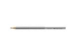 Faber-Castell 117000 Bleistift Grip 2001 - Hb, Silbergrau