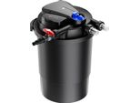 Sunsun CPA-30000 Filtro A Pressione Per Laghetti 12.000 L/H / 55 W Unità Uvc, Filtro A Pressione Per Laghetti Fino A 60.000 Litri, Chiarificatore Per Laghetti, Sistema Di Filtraggio