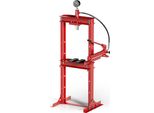 Pressa Professionale Da Officina Wiltec 12T, Campo Di Lavoro 90-1035 Mm, Altezza Di Sollevamento 145-330 Mm, Pressa Idraulica In Acciaio, Pressa A Telaio Con Manometro, Pressa A Cuscinetti