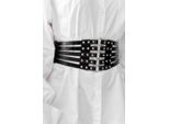 Cintura Corsetto Da Donna Cintura Elastica Cintura A Vita Larga Cintura In Vita, Nero/75-85 Cm
