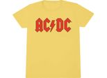 Ac/Dc - Maglietta Per Bambini RO559 (116) (Giallo)
