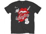 The Rolling Stones - Maglietta Da Uomo/Donna Unisex RO2078 (L) (Antracite)