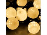 Catena Luminosa Rebel Per Esterni 50 Led Bianco Caldo IP44 6M