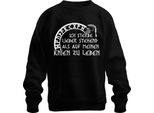 In Piedi Per Morire Piuttosto Che In Ginocchio Per Vivere Ragnar, Rune Del Teschio Vichingo, Pullover Felpato Unisex, Nero, S