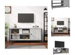 Vidaxl Mobile Tv Grigio Sonoma 100X40X45 Cm In Legno - Mobili Tv