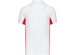 Kariban - Polo Da Uomo PC6433 (L) (Bianco/Rosso)