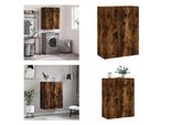 Vidaxl Armadio A Muro Rovere Fumé 69,5X34X90 Cm - Armadio A Muro - Armadio A Muro - Armadio - Armadio Portaoggetti
