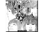 The Beatles - Magnete Da Frigo "Revolver"" RO11177 (Taglia Unica) (Bianco/Nero)"