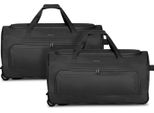 Redolz Borsa Da Viaggio Carrello Duffle Essentials Wheeled Duffle Set L + L L Black Nero