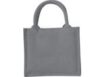 Westford Mill - Borsa Regalo, Mini, Iuta RW9699 (Taglia Unica) (Grigio Grafite)