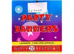 Bandiera, 21° Compleanno 3-Pack SG34702 (Taglia Unica) (Colorato)