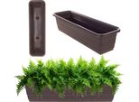 Kadax Fioriera Da Balcone 60 Cm Mocha