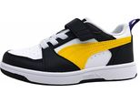 Puma Rebound Ps Scarpa Con Velcro Da Ragazzo In Bianco, Taglia 30