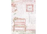 Stamperia A4 Carta Di Riso Per Decoupage, Roseland Bank