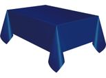 Unique Party - Tinta Unita - Tovaglia Per Feste, Rettangolare In Plastica SG37360 (Taglia Unica) (Blu Navy)
