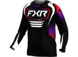 Maglia Motocross Fxr Clutch Pro 2025, Schwarz/Lila/Rot/Weiß, 2XL