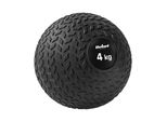 Rebel RBA-3108-4 Medicinball Slam Ball, 23 Cm, 4 Kg, Nero