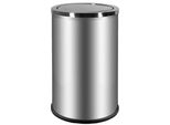 Cestino Alda In Acciaio Inox Con Coperchio Basculante Cestino Per Rifiuti Da 45 Litri 676B