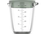Mepal Glas Messbecher Chef It 500 Ml Mit Deckel - Nordic Sage