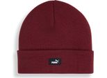 Puma Beanie Berretto Ess Mid Crown Beanie Ruby Shimmer Bordeaux