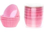 100 Teglie Per Muffin Stampi Per Cioccolato Carta Da Forno Teglia Da Forno Casa Accessori Da Forno, Colore: Rosa