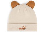 Puma Beanie Berretto Animal Mid Crown Beanie Jr Alpine Snow Beige