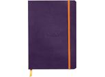 Rhodia 117823C Quaderno Rhodia Rhodiarama, Din A5, Foderato, Melanzana