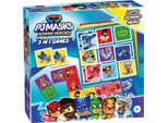 Pj Masks Collezione Di Giochi 3 In 1 Gioco Di Carte Lotto Domino Memo Gioco Per Bambini