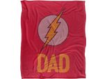The Flash - Coperta "Papà"" TV18931 (Taglia Unica) (A Colori)"