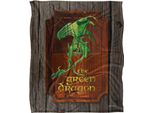 Il Signore Degli Anelli - Coperta "Il Drago Verde"", Scudo TV18875 (Taglia Unica) (Colorato)"