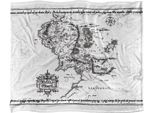 Il Signore Degli Anelli - Coperta, Mappa Del Mondo TV18893 (Taglia Unica) (Colorato)