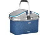 Nils Camp Borsa Termica 35L Blu Pieghevole Ecologica