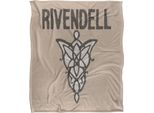 Il Signore Degli Anelli - Coperta "Rivendell"" TV18947 (Taglia Unica) (Colorato)"