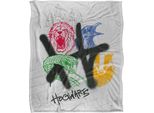 Harry Potter - Coperta "Hogwarts"", Graffiti TV19013 (Taglia Unica) (Colorato)"