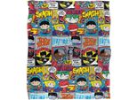 Justice League - Coperta "Chibi"", Collage Di Fumetti TV19046 (Taglia Unica) (Colorato)"