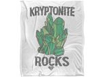 Superman - Coperta "Kryptonite Rocks"" TV18961 (Taglia Unica) (A Colori)"