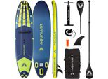 Aqualust 10.6 Isup Board Stand Up Paddle Tavola Da Surf Gonfiabile Set Completo 320Cm - Contenuto: Boardset+Kayak Paddle