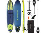 Aqualust 12.0 Isup Board Stand Up Paddle Tavola Da Surf Gonfiabile Set Completo 365Cm - Contenuto: Boardset+Kayak Paddle