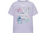 Lilo & Stitch - Maglietta "Lovable Misfit"" Da Donna TV19821 (Xl) (Lavanda)"