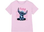 Lilo & Stitch - Maglietta "Cute As Can Be"" Per Ragazze TV19823 (104) (Rosa Chiaro)"
