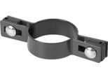 Morsetto Strend Pro Eurostandard, 60 Mm, Intermedio, Antracite, Zn+Pvc, RAL7016, Per Palo Rotondo
