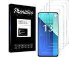 Vetro Temperato Per Xiaomi Redmi Note 13 4G [4 Pezzi] Pellicola Protettiva Antigraffio Resistente Phonillico®