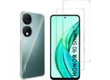 Custodia Antiurto Per Honor 90 Smart 5G E 2 Protezioni In Vetro Temperato Per Lo Schermo Phonillico