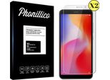 Vetro Temperato Per Xiaomi Redmi 6A [2 Pezzi] Pellicola Protettiva Dello Schermo Antigraffio Vetro Resistente Phonillico®